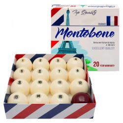 Бильярдные шары для русского бильярда Montobone 68 мм