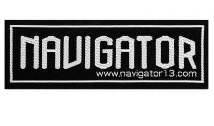 Нашивка Navigator Pro 96 х 35 мм самоклеящаяся черная