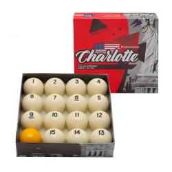 Бильярдные шары для русского бильярда Charlotte 38 мм