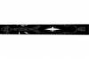 Бильярдный кий Фрегат для русской пирамиды трехсоставной, запил - корона (эбен, граб), инкрустация (серебро, перламутр)